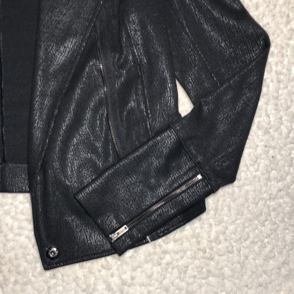 Express Faux Leather Jacket - Picture 3 of 7